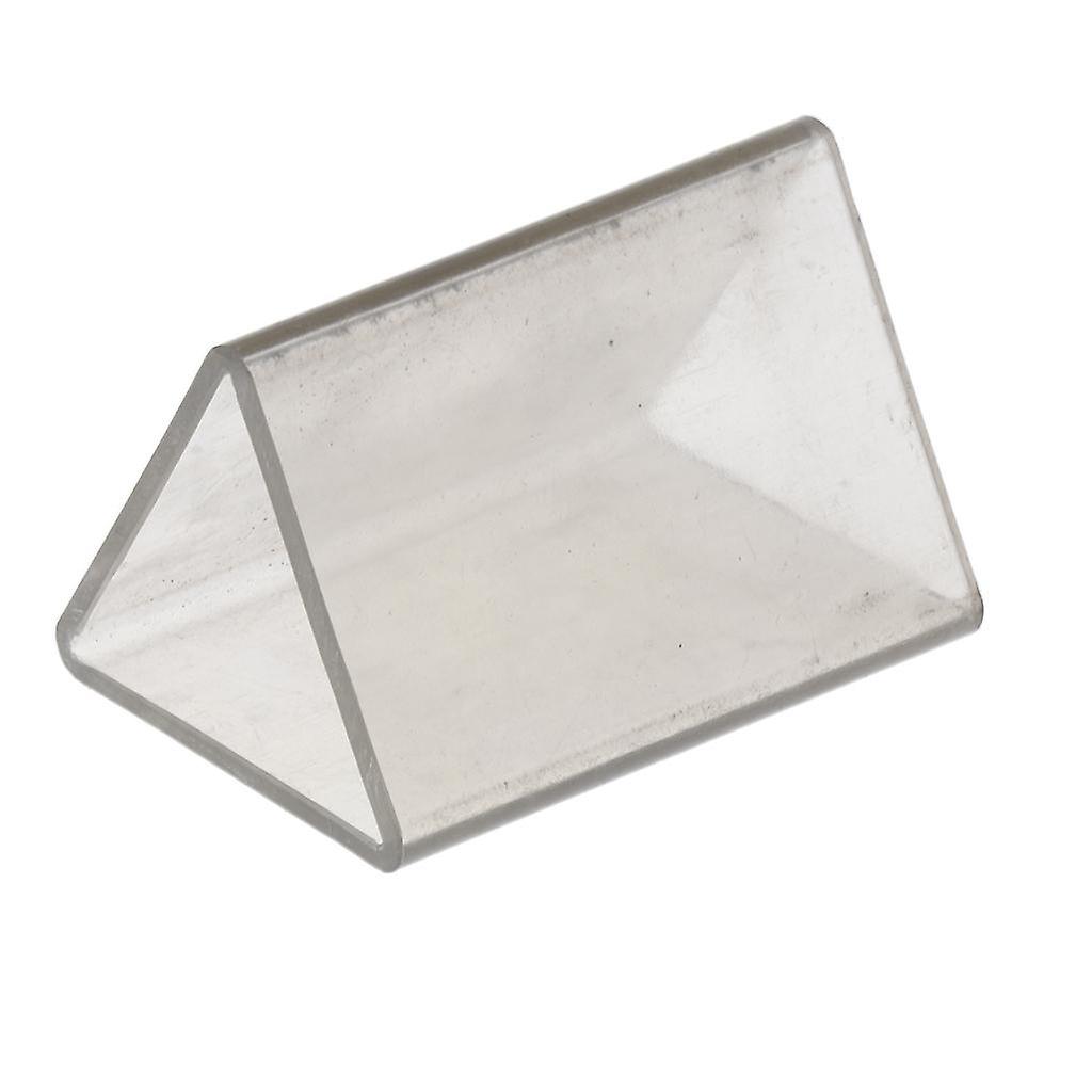 Plastic Triangle Shape Candle Mould Soap Mold for DIY Candle Making 5x7.5cm