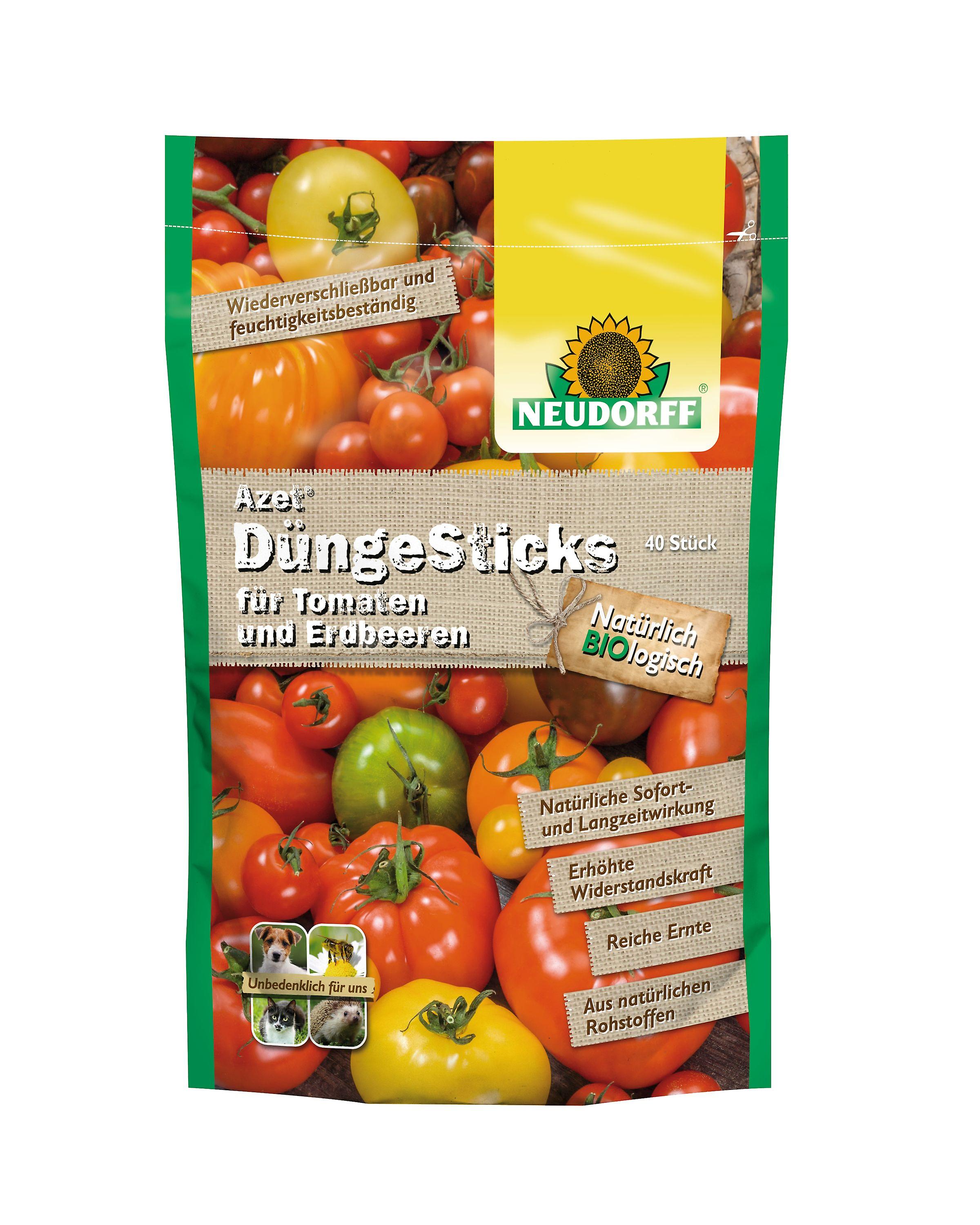 NEUDORFF Azet® FertilizerSticks for tomatoes and strawberries, 40 sticks