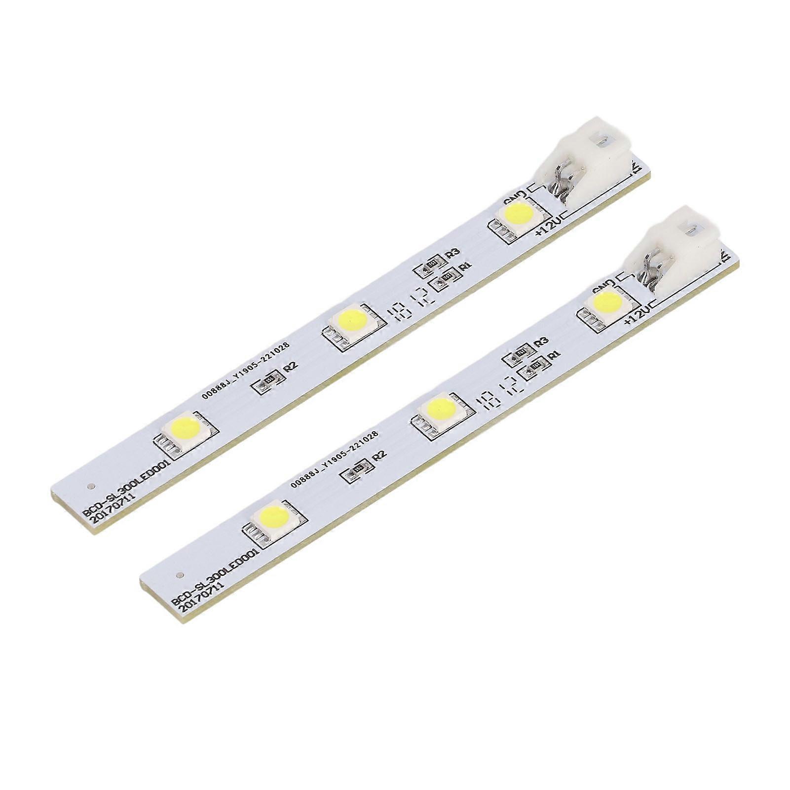 2 Pack LED Light Panel for Electrolux Refrigerator BCD SL300LED001 DC12V Eye Friendly