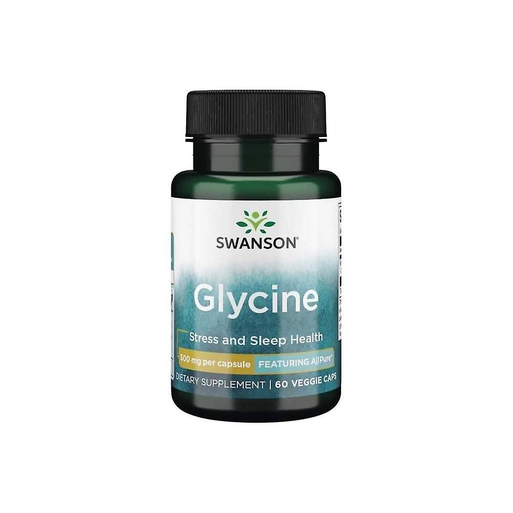 Swanson glycine 500 mg 60 capsules BI7586