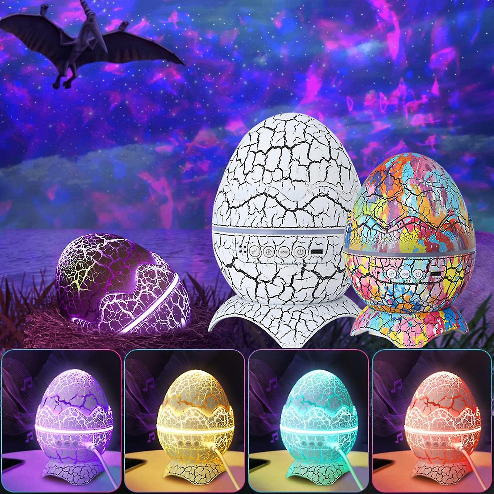 Dinosaur Eggs Led Projector Light Bluetooth-compatible Star Ambient Light For Christmas