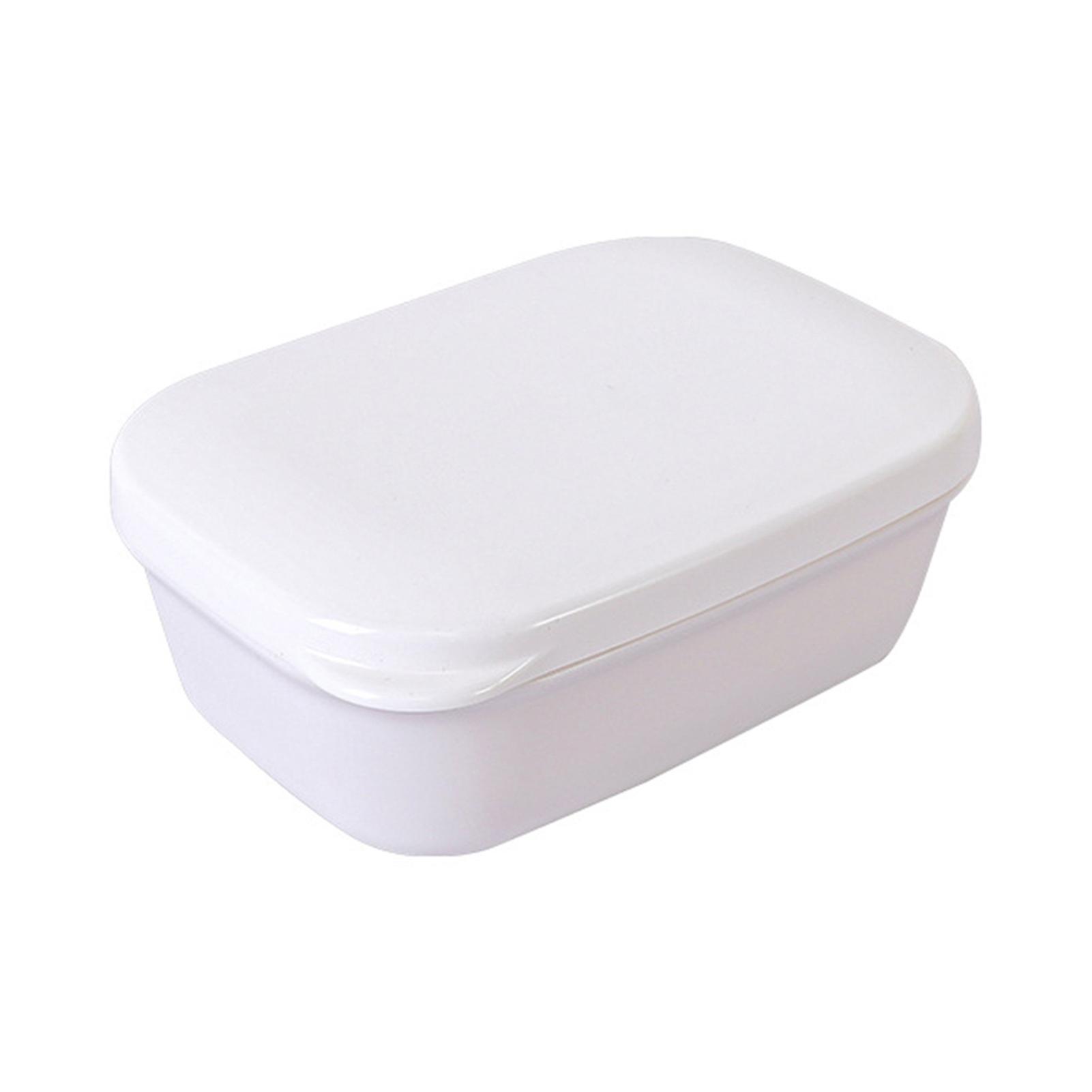Soap Dishes Holder With Lid Self Draining Decorative Plastic Soap Saver