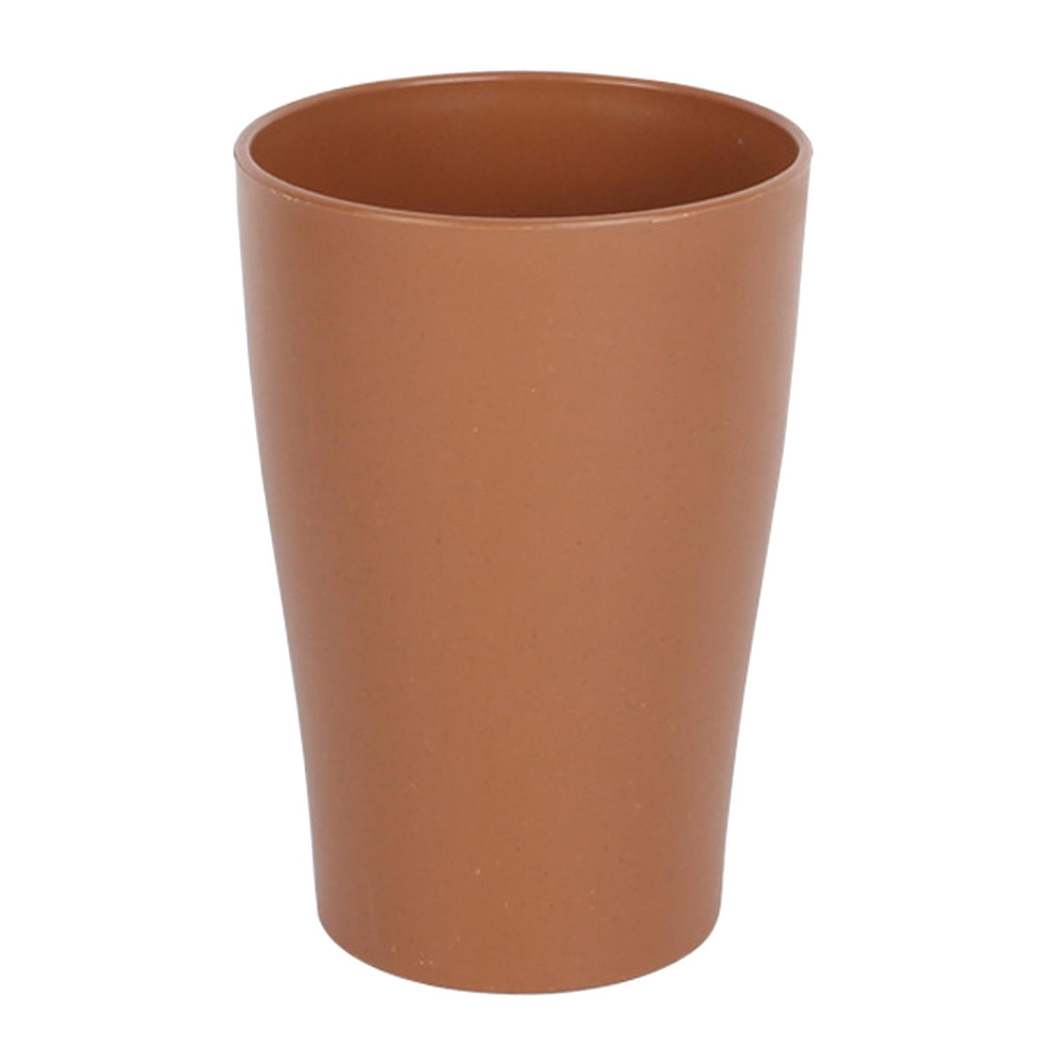 500ml Mouthwash Cup Multi-purpose High Capacity Large Opening Solid Color Anti-drop Brush Teeth