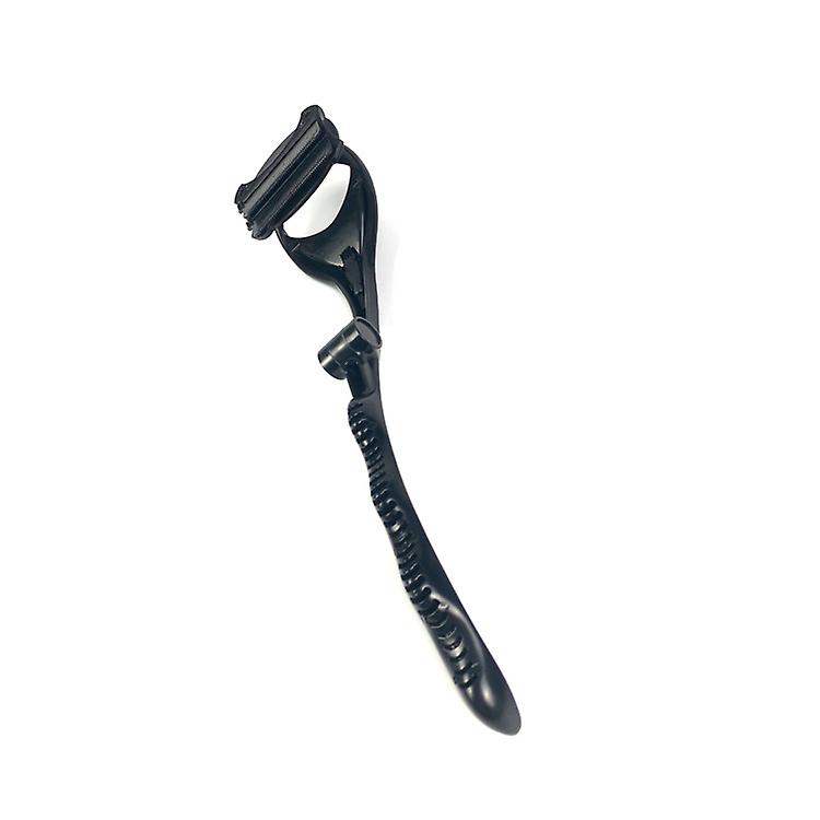 Foldable long handle manual razor