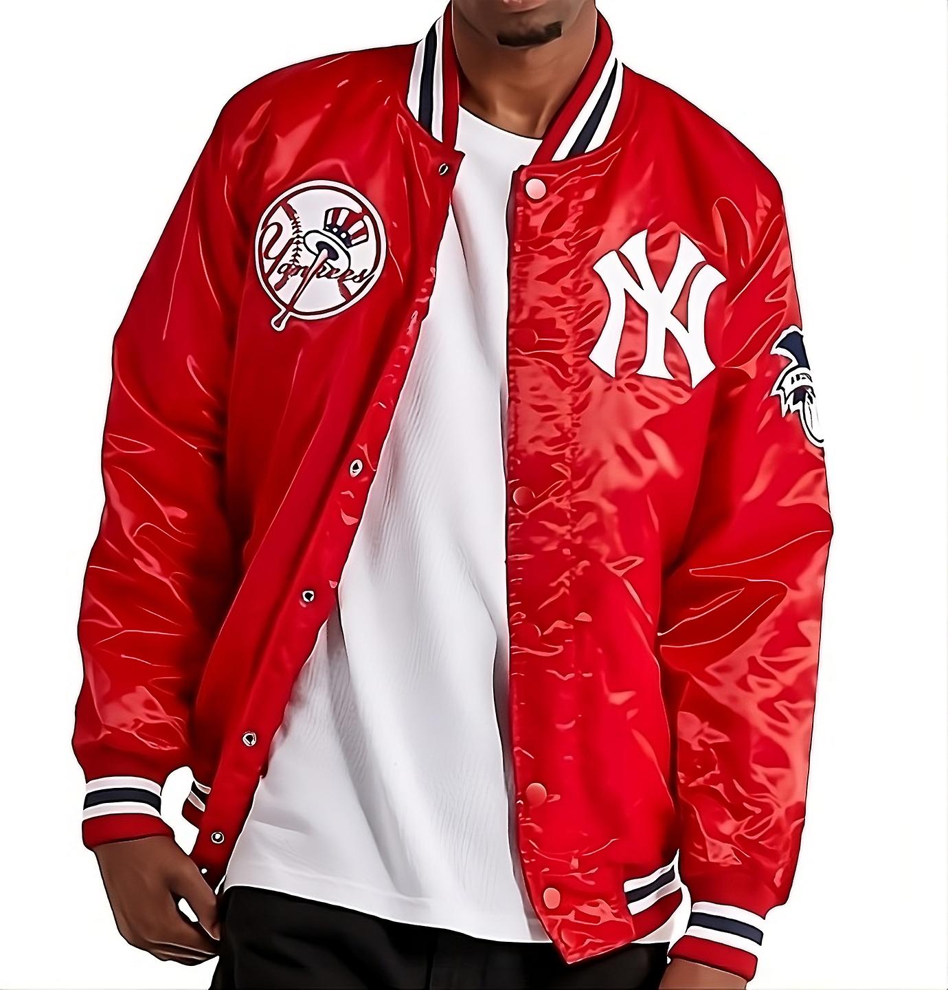 Satin Jacket Yankee Jacket Mens MITCHELL NESS Men New York Yankees