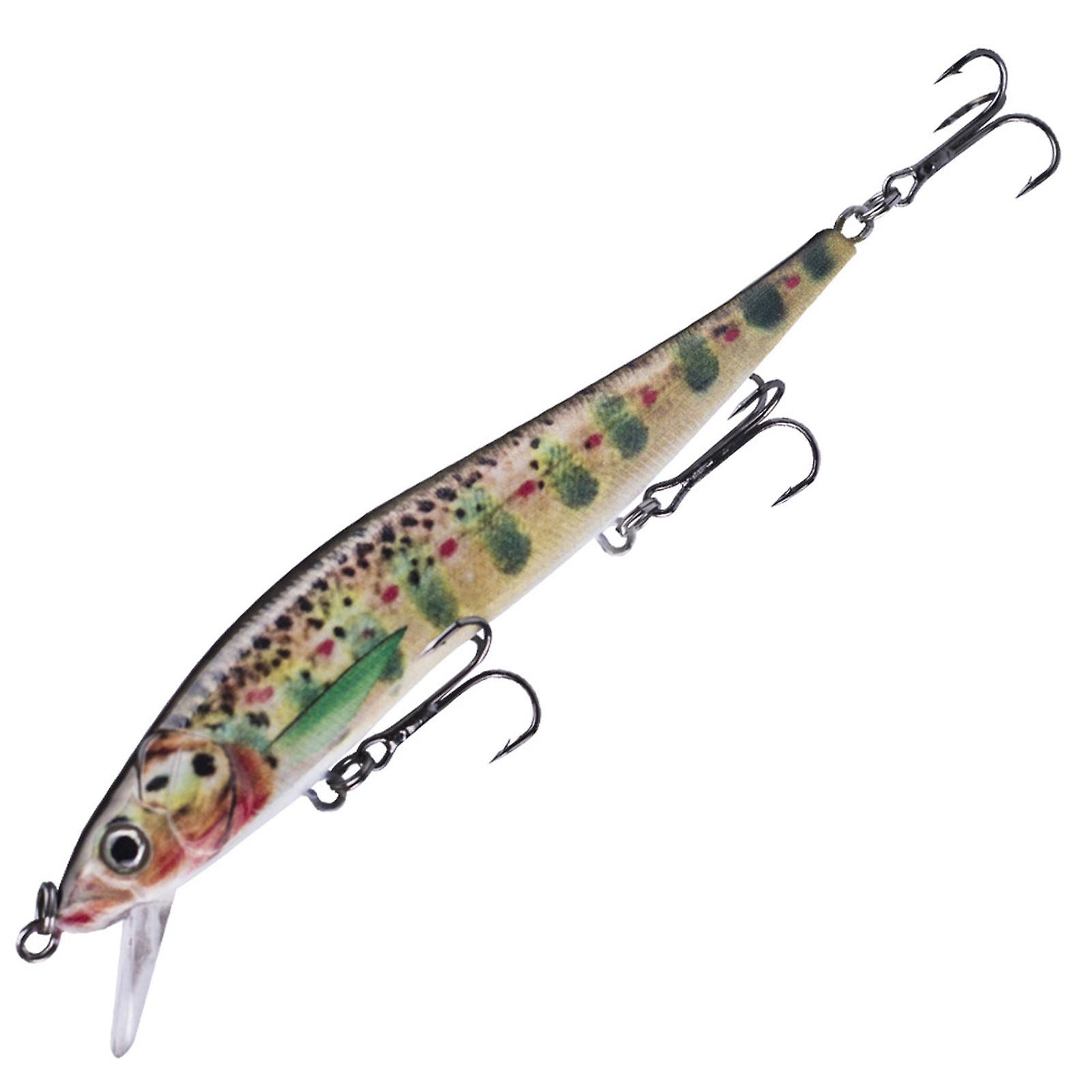Hard Fishing Lures Sinking Minnow Swing Bait with 3D Realistic Eyes High-Resolution Body Details