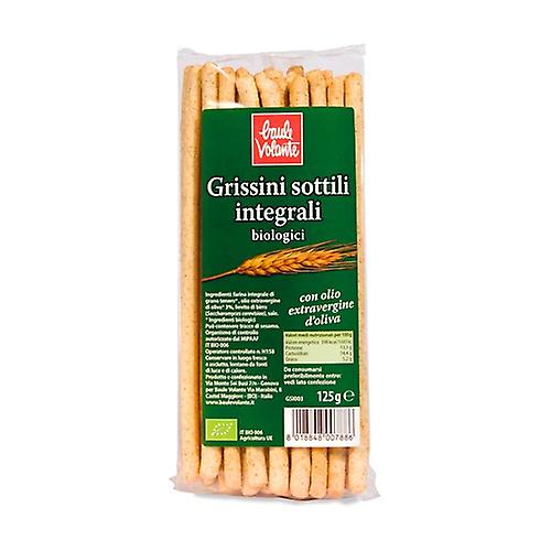 Thin wholemeal breadsticks 125 g