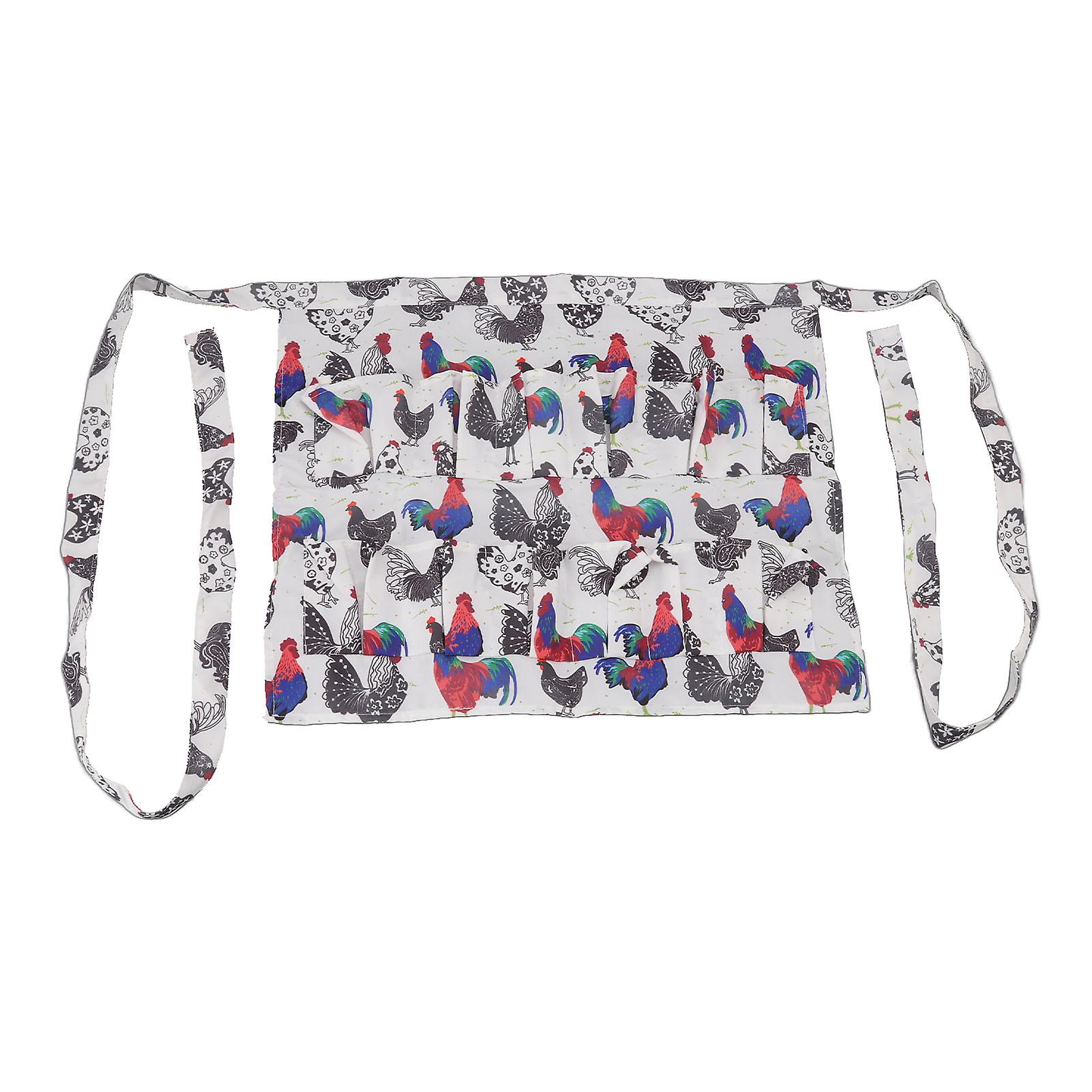 Chicken Egg Collecting Apron 12 Deep Pockets for Hense Duck Goose Eggs For Farmers Livestock Breeding