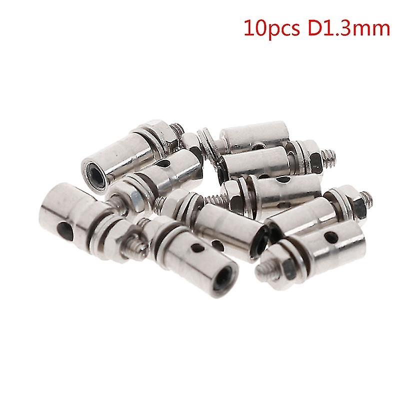 10Pcs Rc Flugzeug Boot Pushrod Linkage Stopper Servo Steckverbinder Einstellbarer Durchmesser Hubschrauber 2,1 mm