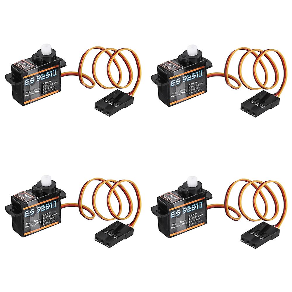 4PCS Emax ES9251 II Upgrade Version 3g Plastic Gear Micro Digital Servo For RC Model