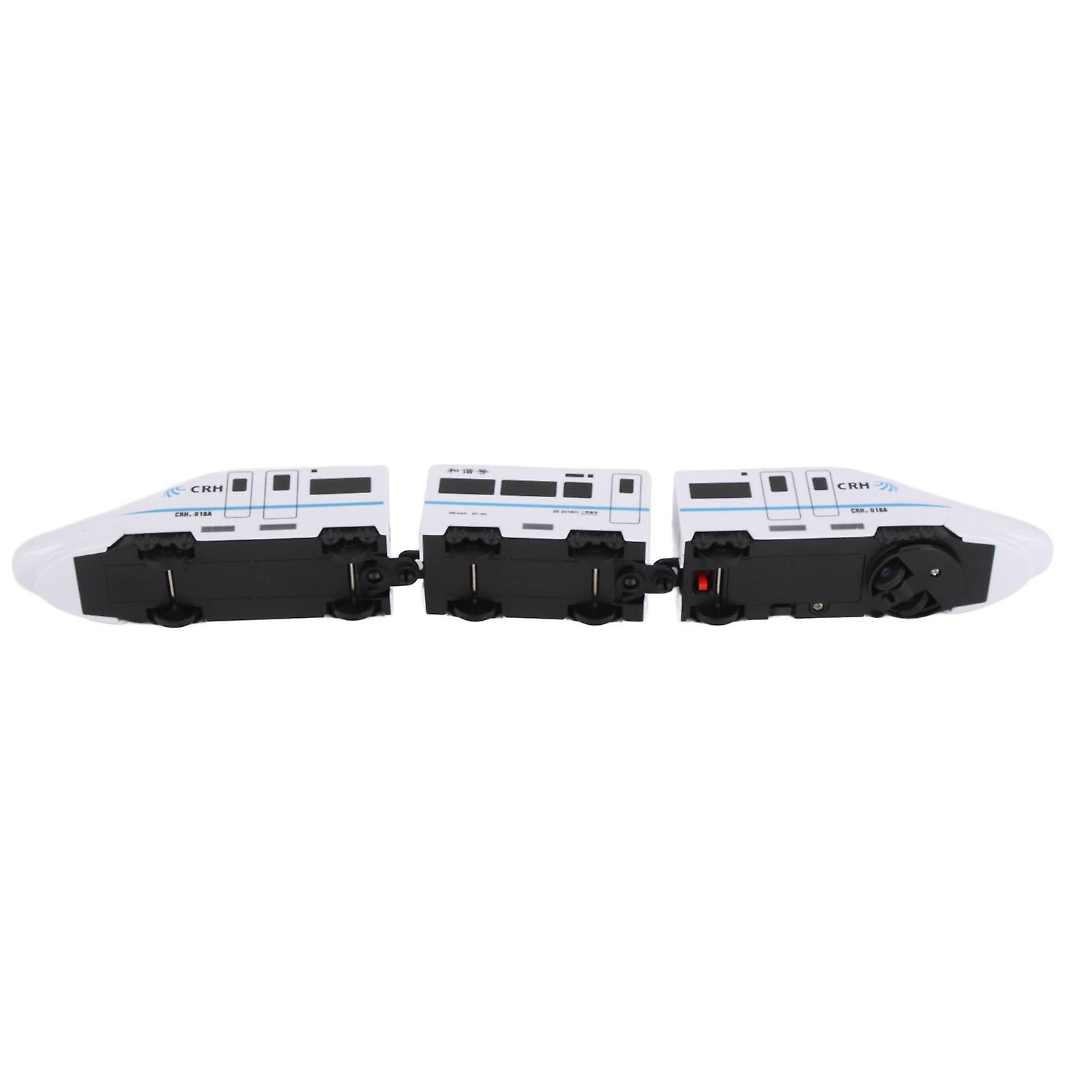 Kids Electric Train Toy Battery Powered Simulation Bullet Train for Parent-Child Activities