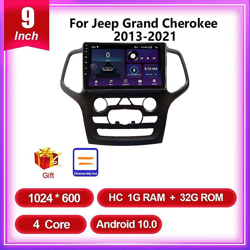Android 12 Car Radio For Jeep Grand Cherokee 2013-2021 Autoradio Stereo 2 Din Player Gps Navigation Carplay Dsp Cd Player