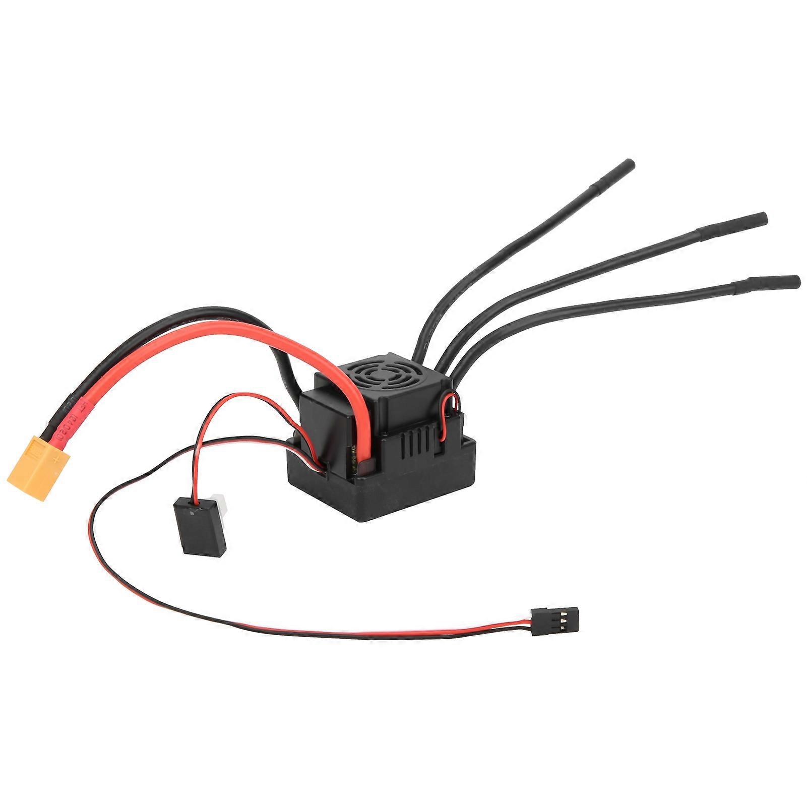 80A RC Brushless ESC Electric Speed Controller Accessory for 1/8 RC CarXT60