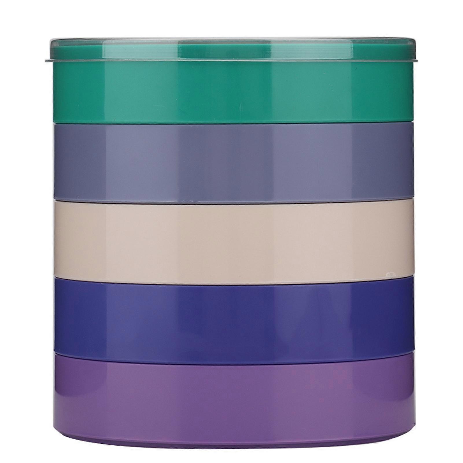 5 Layer Watch Parts Storage Box Watch Tools For Screw Component Movement Hardware Parts(round)