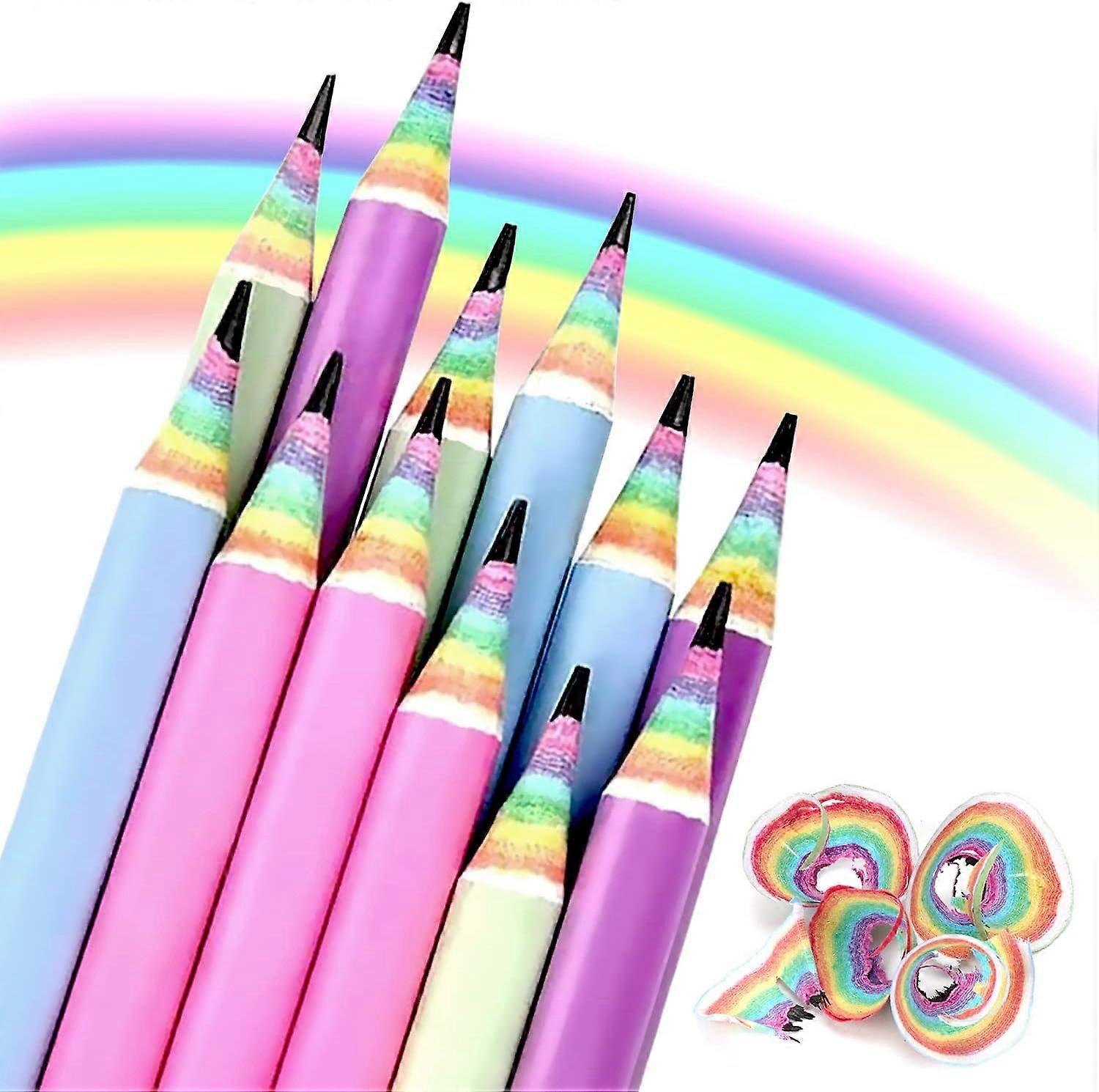 Regenbogen Bleistifte Zeichnung Schreiben Bleistift,Recycelbares Paper