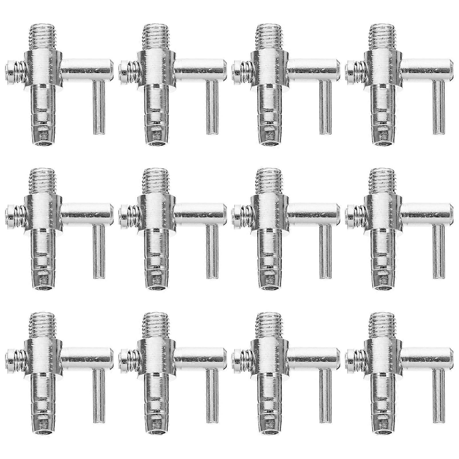 30PCS Per Set Fish Tank Oxygen Pump Aquarium Joint Splitter With Switch