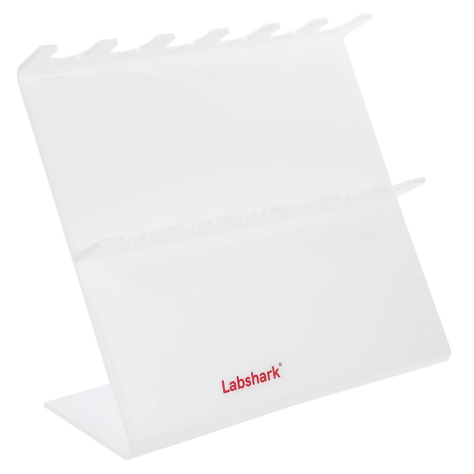 ピペットスタンドプラスチックピペットホルダーポータブルリニアピペット収納ラック(実験室用)