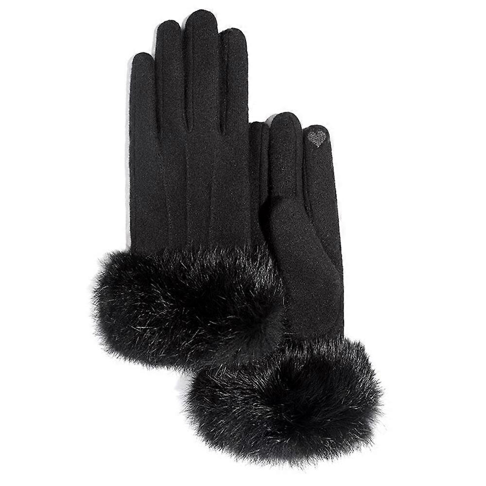 Winter gloves touch screen for texting warm lined cold weather gloves