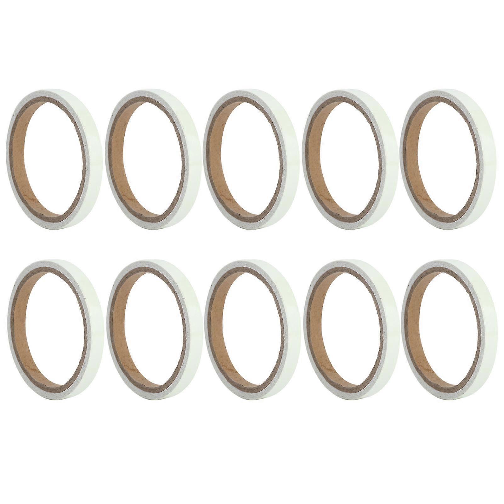 10pcs Luminous Tape Self?adhesive Light?Storing Stage Non?Slip Fluorescent Warning Tape11