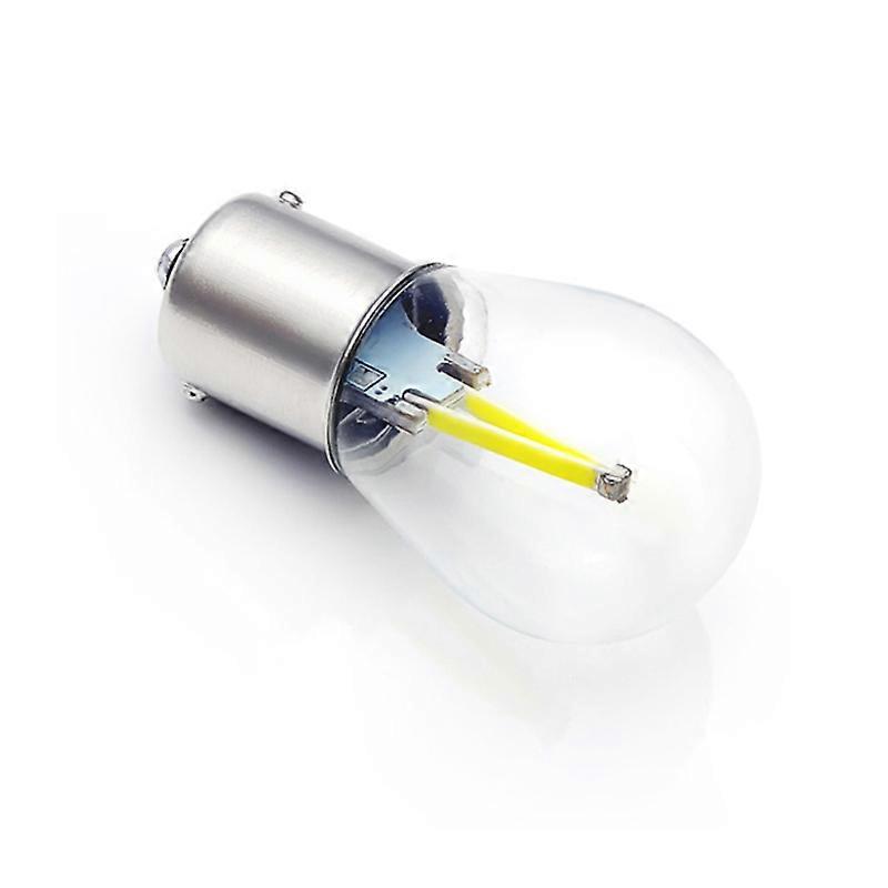 1X Filament P21W Ba15s 1156 Led Chip Car Light Bulb S25 Auto Vehicle Reverse Turning Instructions Lamp White 12v 24v 6000K