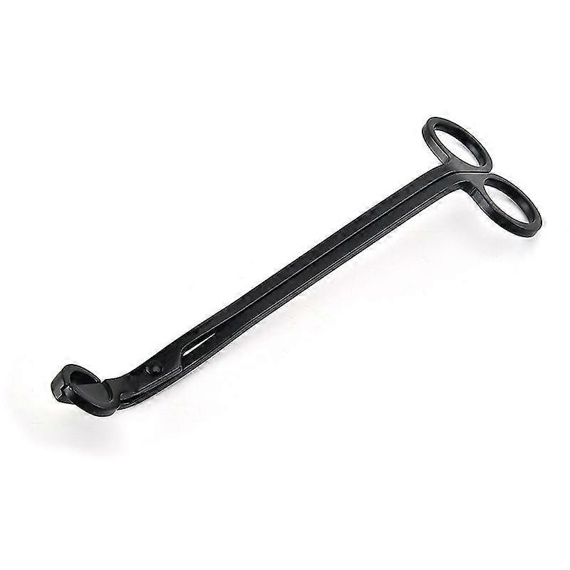 No Pattern Candle Scissors Black