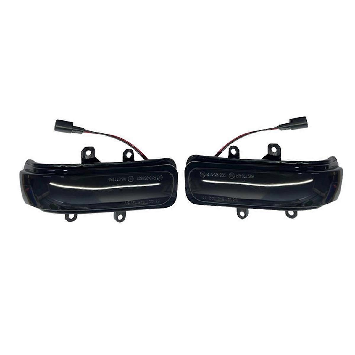1Pair Car Rearview Mirror LED Turn Signal Light for 4Runner Noah Voxy Alphard 2008-2013 A