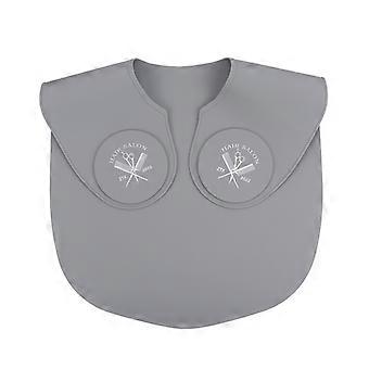 GreyHaircut Collar, Waterproof Silicone Collar, Haircut Mat Hairdresser Stylist, Weighted Rubber Haircut Neck Protector
