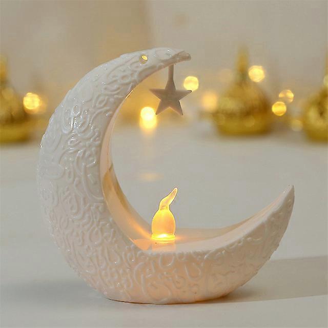 New Star And Moon Candlestick For Middle Eastern Holiday Decorations For Halloween Decorations For Arabian Lanterns Electronic