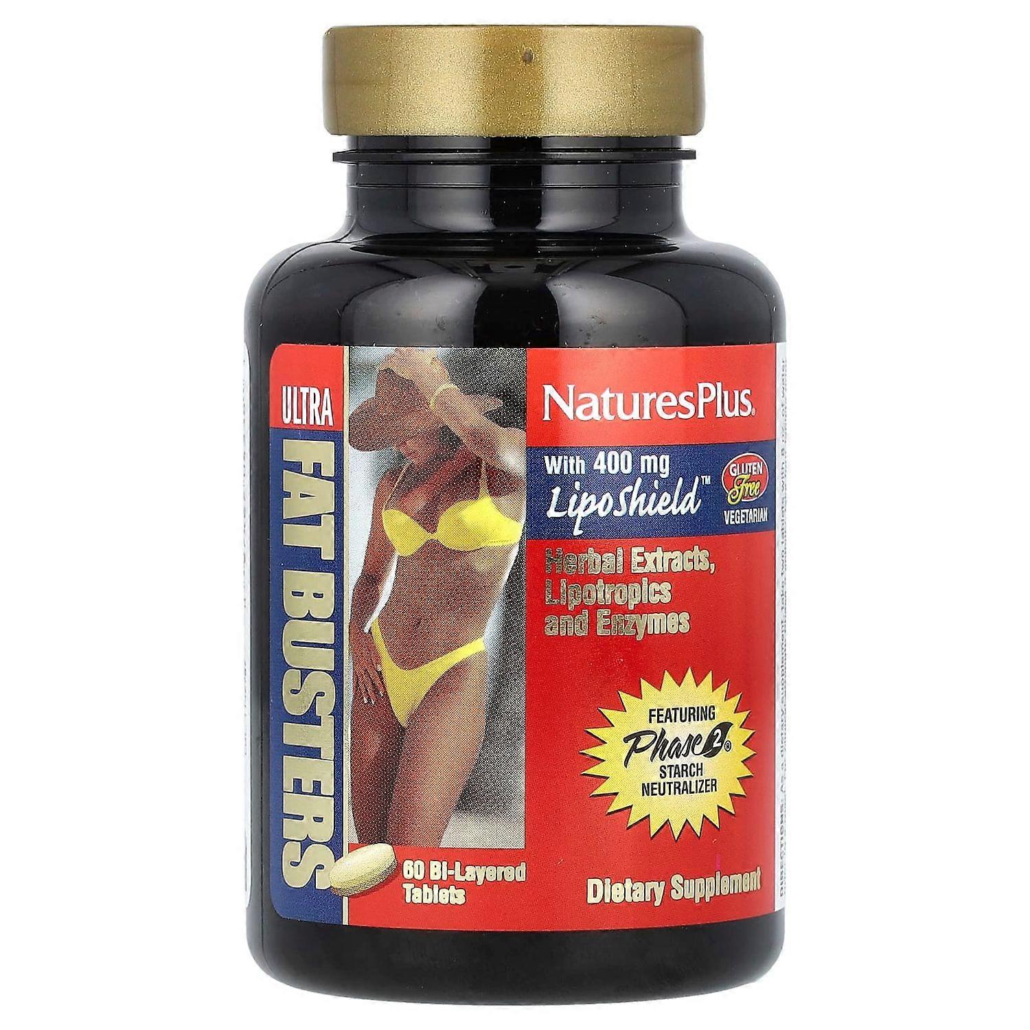 NaturesPlus, Ultra Fat Busters, 60 Bi-Layered Tablets