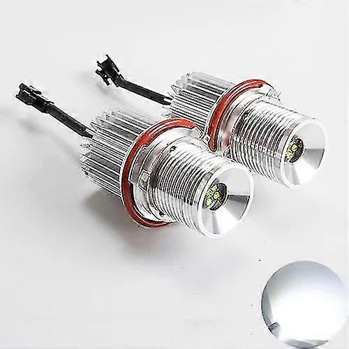 Hippcron Angel Eyes For E65 E87 E39 E60 E61 Led Marker 2*20w 40w Led Chips White/blue/yellow