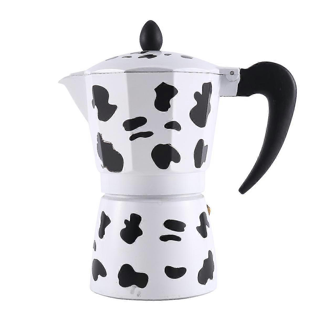 1pcs Cafetera de aluminio Espresso Percolator Mocha Cafetera 300ml Cafetera