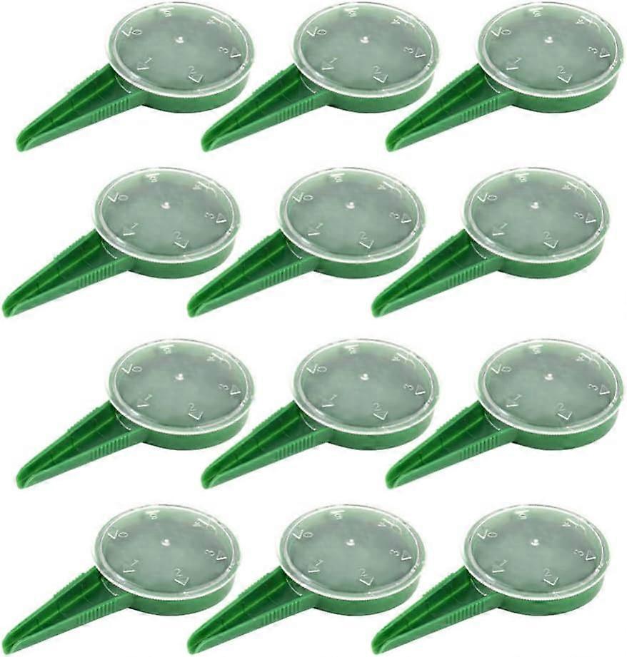 Hand Held Sowing Seeds Dispenser: 12pcs Flower Plant Grass Seeds Planter Dial Sower Sowing Seeder Mini Adjustable Garden Hand Planter Seeder Tool for