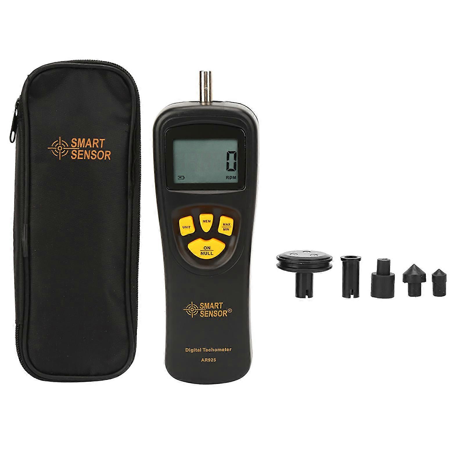 SMART SENSOR 0,5~19999 ot./min. Kontaktní digitální otáčkoměr s podsvíceným LCD displejem