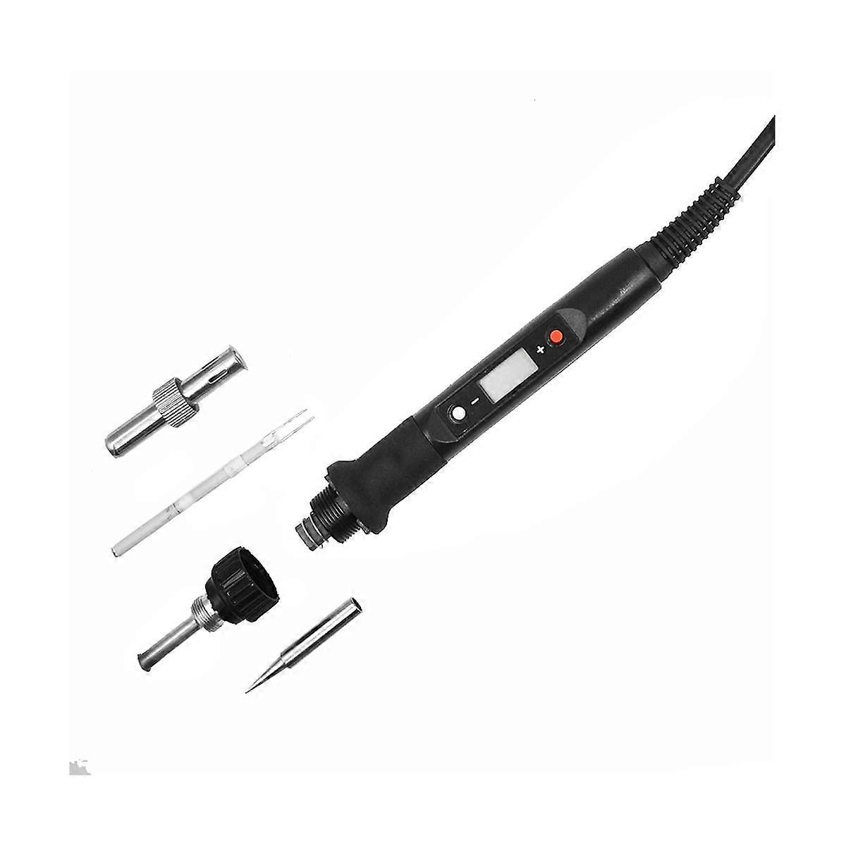 80W Digital Electric Soldering Iron Temperature Adjustable LCD Display Solder Welding Iron Tool Kit
