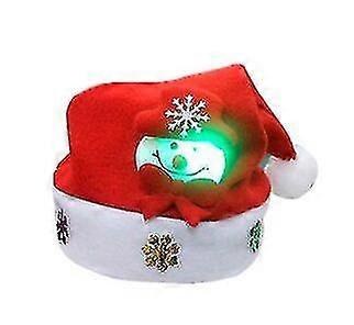 Bebek Yetişkin Noel Baba Şapkaları Kırmızı Dekorasyon Yeni Yıl Dekorasyonu Çocuklar Hediye Tatil Partisi Malzemeleri için Yumuşak Peluş Noel Şapkası Partisi