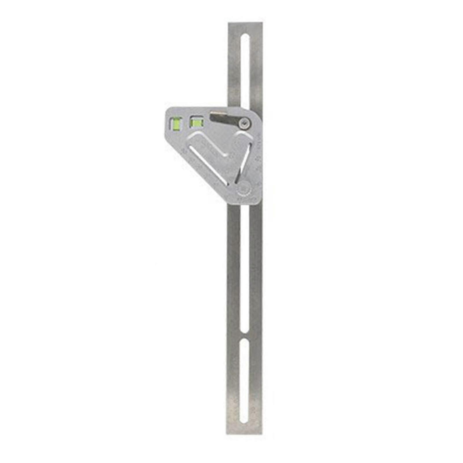 Innovative Woodworking Triangle Ruler Stainless Steel Multi-angle Measuring Ruler Metal Protractor Edge Finder