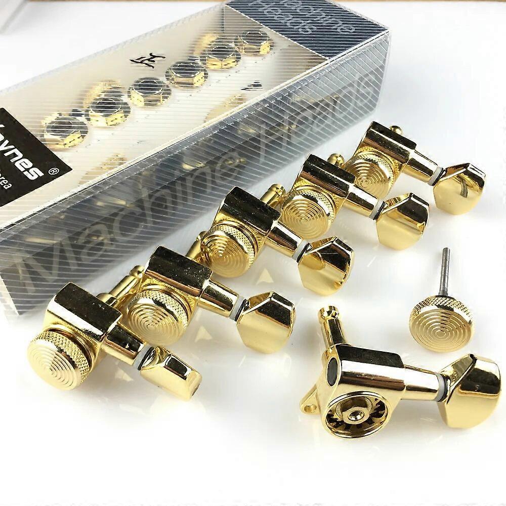Neue Gold Gitarre Locking Mechaniken E-Gitarre Mechaniken Mechaniken JN-07SP Lock Stimmwirbel ( Mit Verpackung )