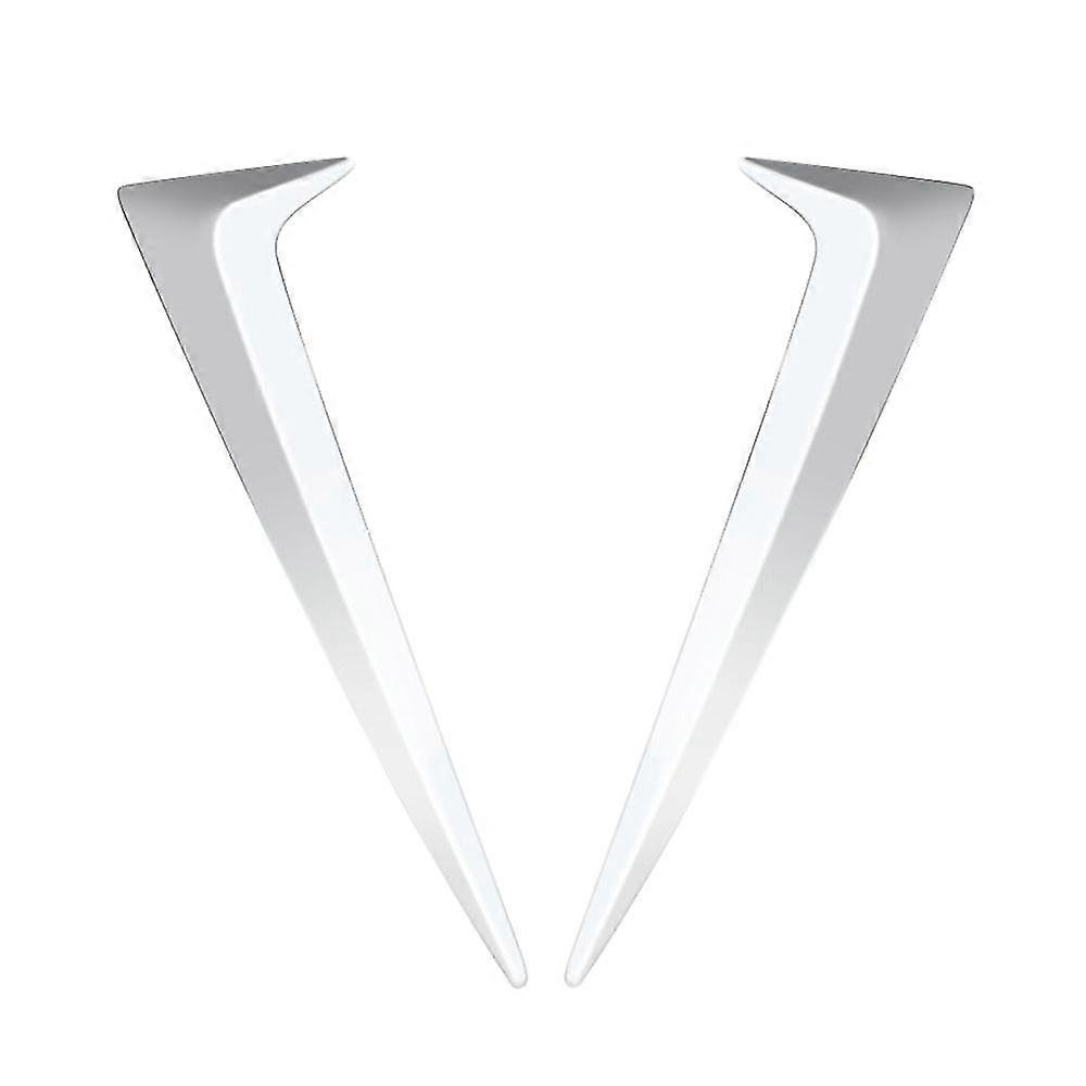 Decorative Abs Pattern Rear Triangular Frame Silver Plating