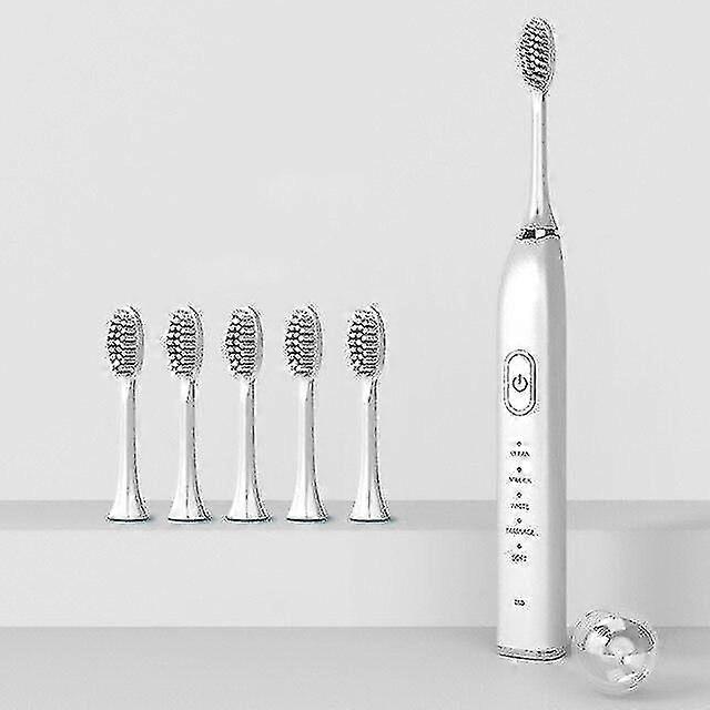 Ultrasonic Sonic Electric Toothbrush(white)