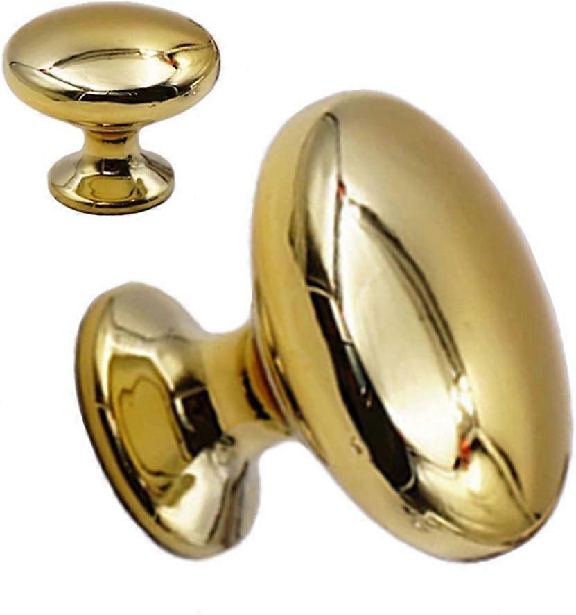 8 Pieces Handle Drawer Knob Cabinet Knobs Door Handle Gold Door Knobs Metal Cabinet Knobs (25mm*30mm)