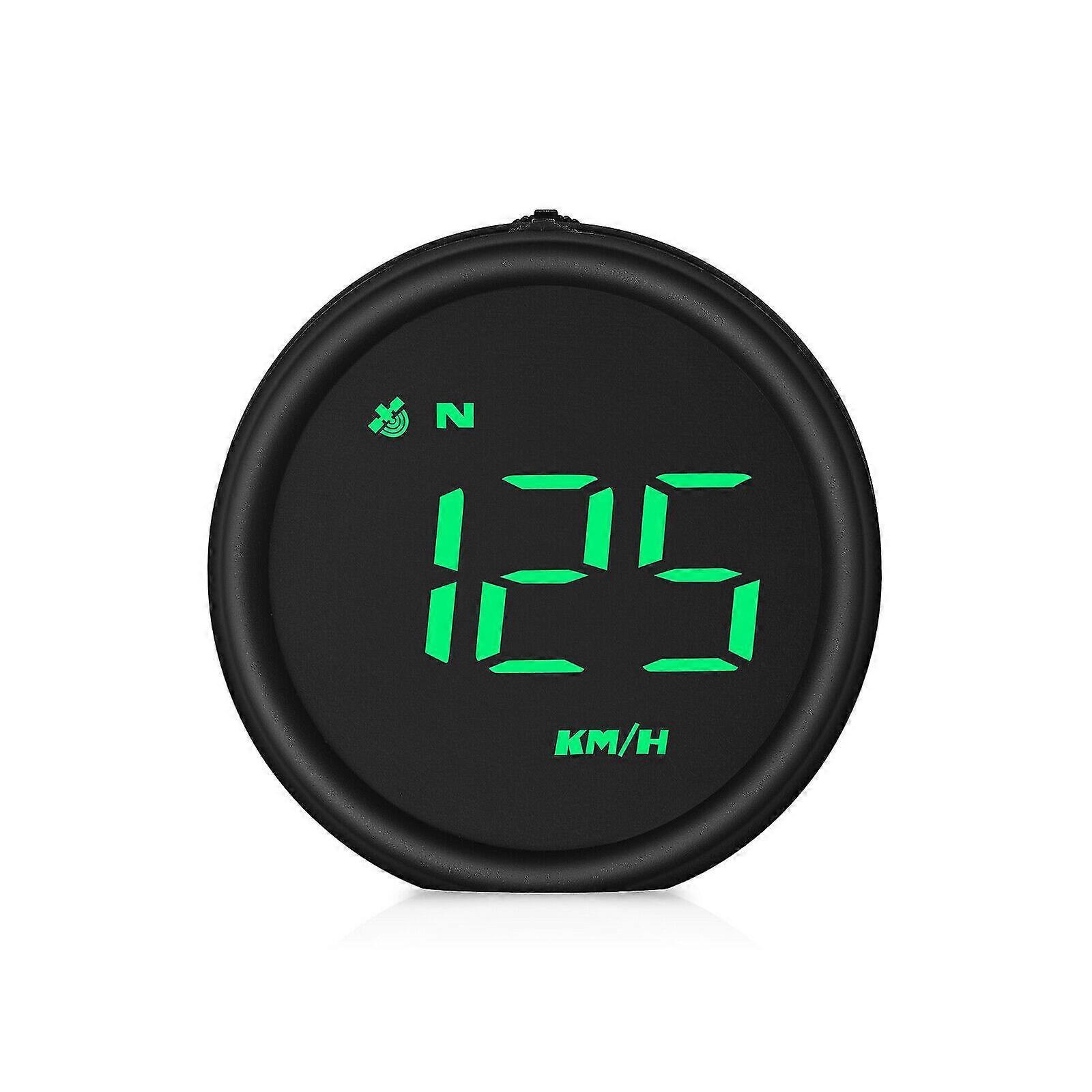 Digital Gps Tachometer Hud Mph / Km Übergeschwindigkeitswarnung für Auto Motorrad