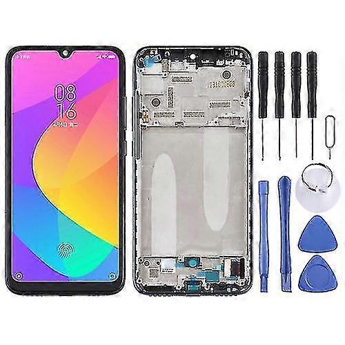 Tft Screen Replacement Compatible with Xiaomi Mi Cc9e / Mi A3 With Digitizer Full Assembly And Frame