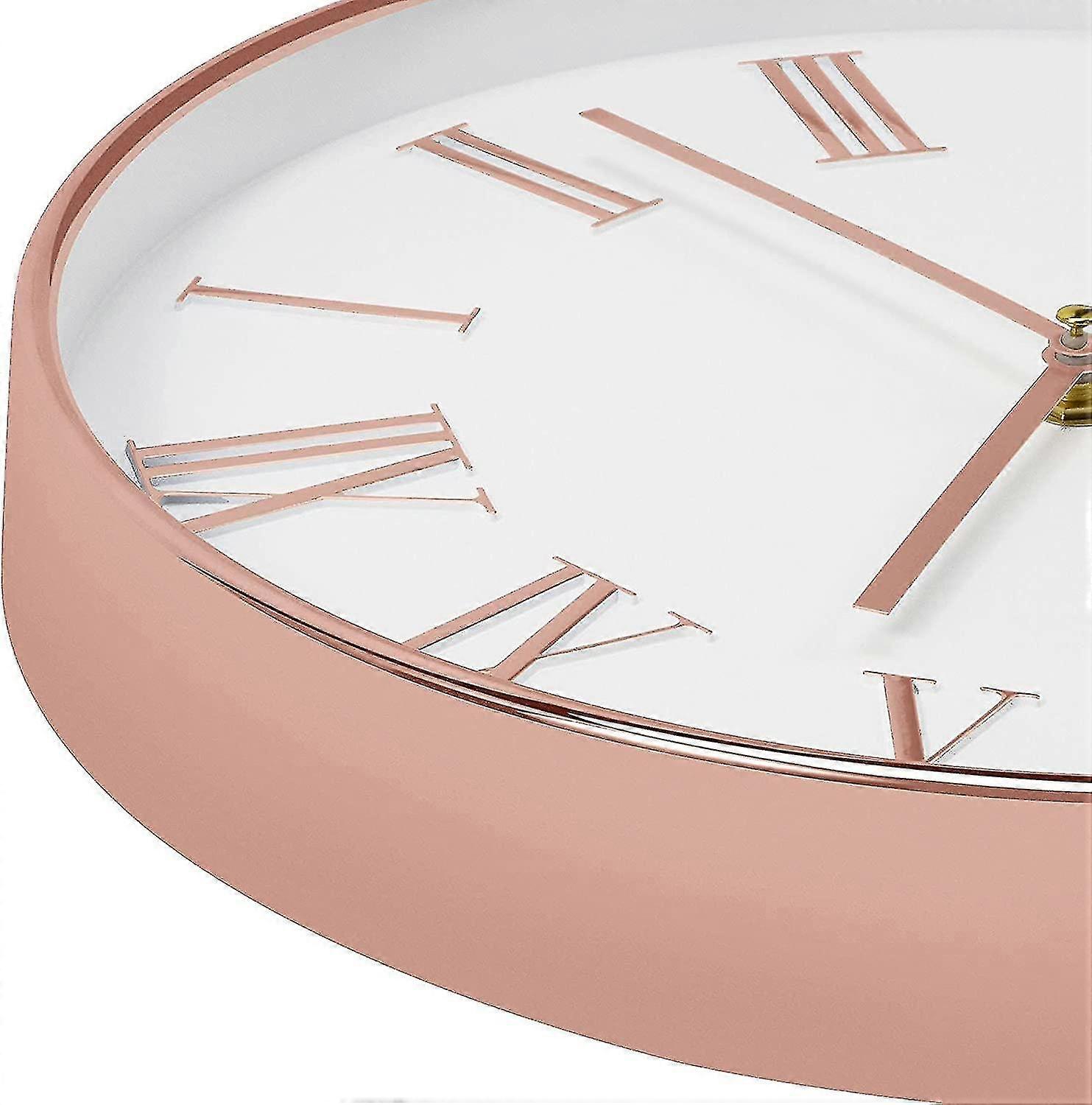 Nástenné hodiny 12-palcové tiché netikajúce nástenné hodiny