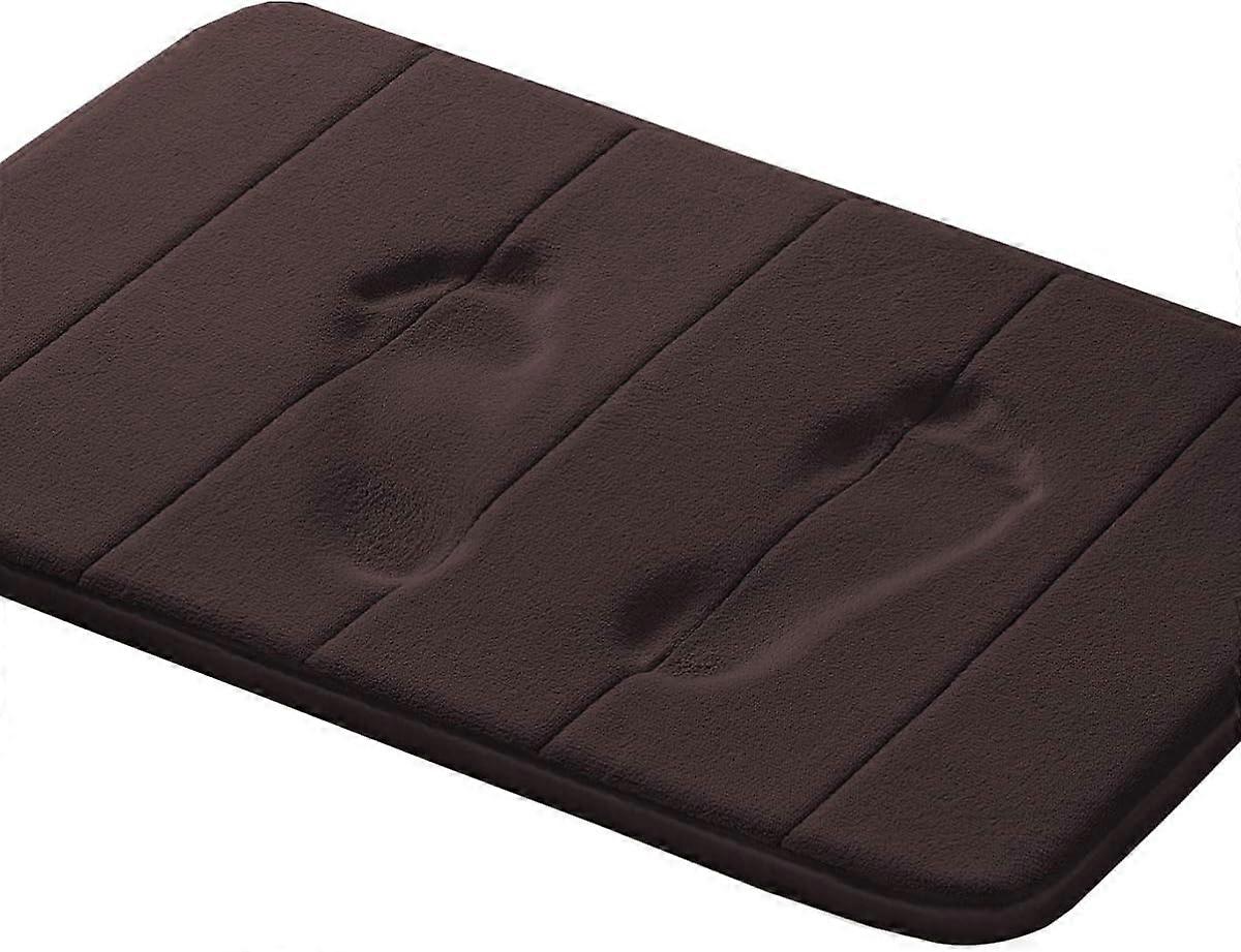 Memory Foam Badematte Soft Memory Foam Non Slip Badematte WC Boden Teppich Rutschfest Gummi Backing Non Rutsch saugfähig Super Cozy Velvet Badezimmer Teppich Auto