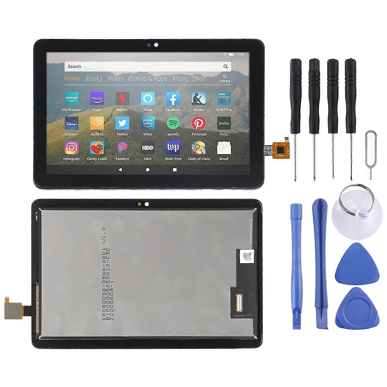 OEM LCD Screen+Touch Screen For Amazon Kindle Fire HD 8 Plus-ZC