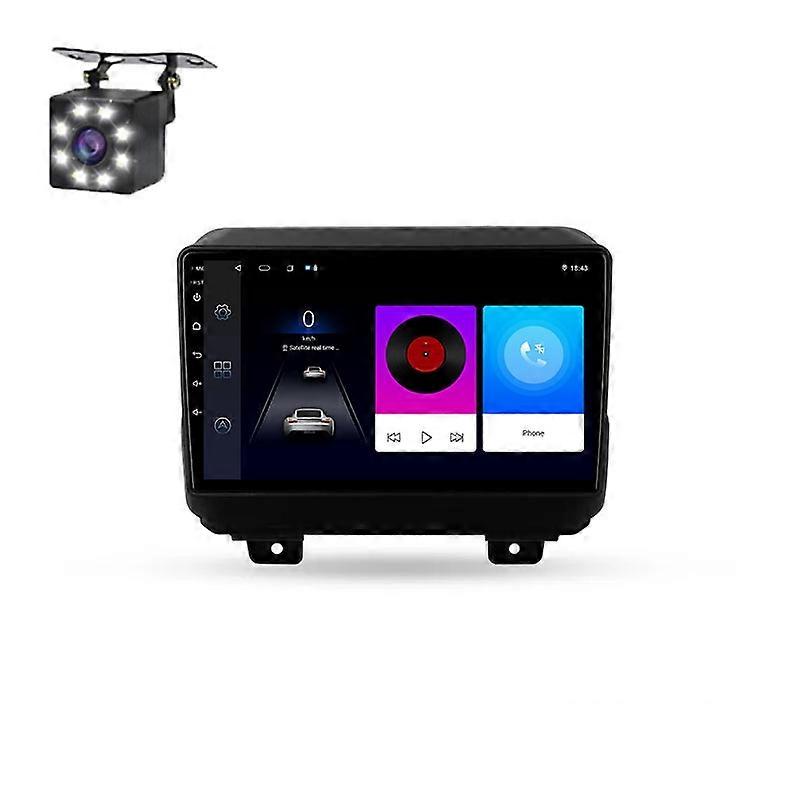 Car Radio For Jeep Wrangler 4 JL 2018-2019 Video Player Carplay Navigation GPS