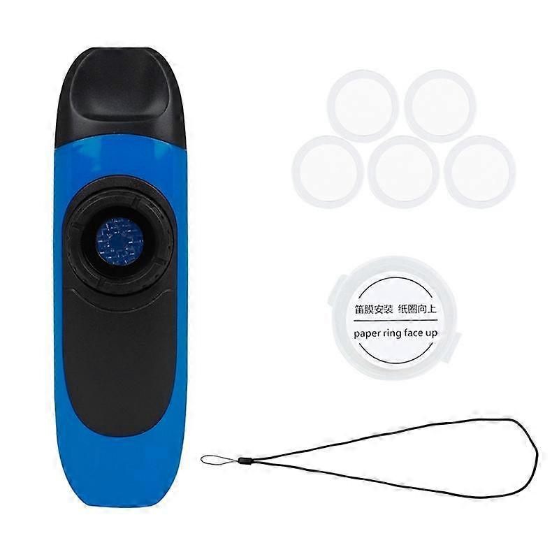 Kazoo Professionally Playsmusical Instrument, Easy to Learn Kazoo Guitar Accompaniment Instruments, Blue