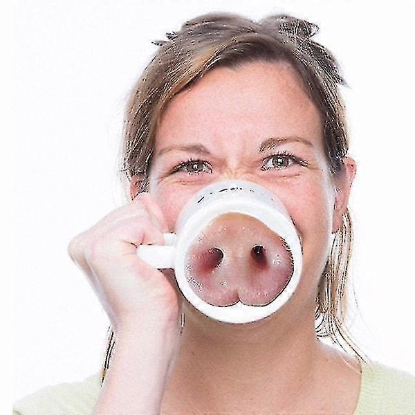 Funny Pig Nose Coffee Mug A Coffee Mug With A Statement