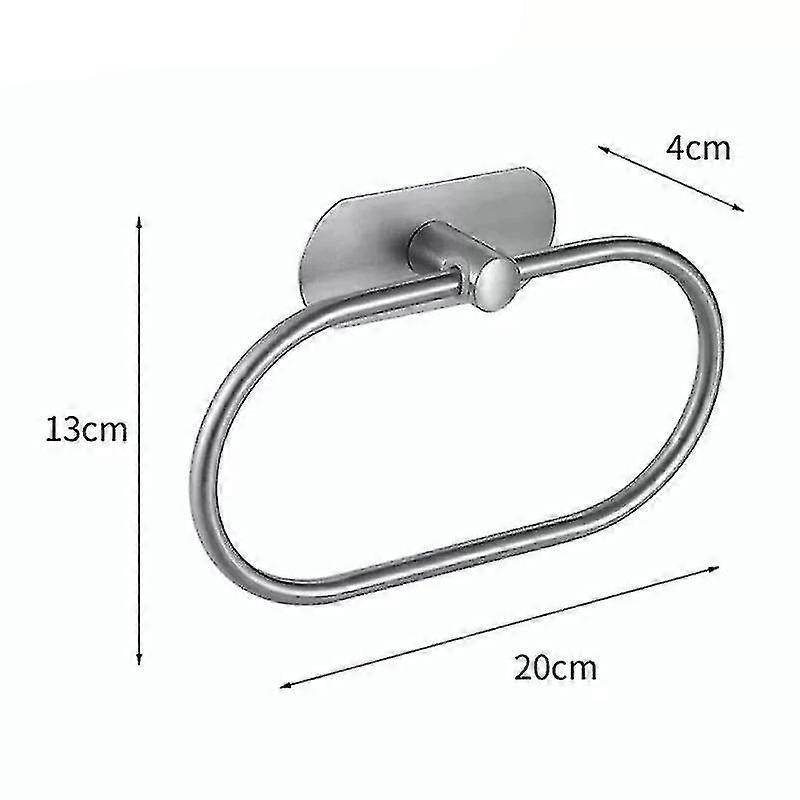 Kitchen Roll Holder Self Adhesive/punching Bathroom Paper Towel Holder Under Cabinet