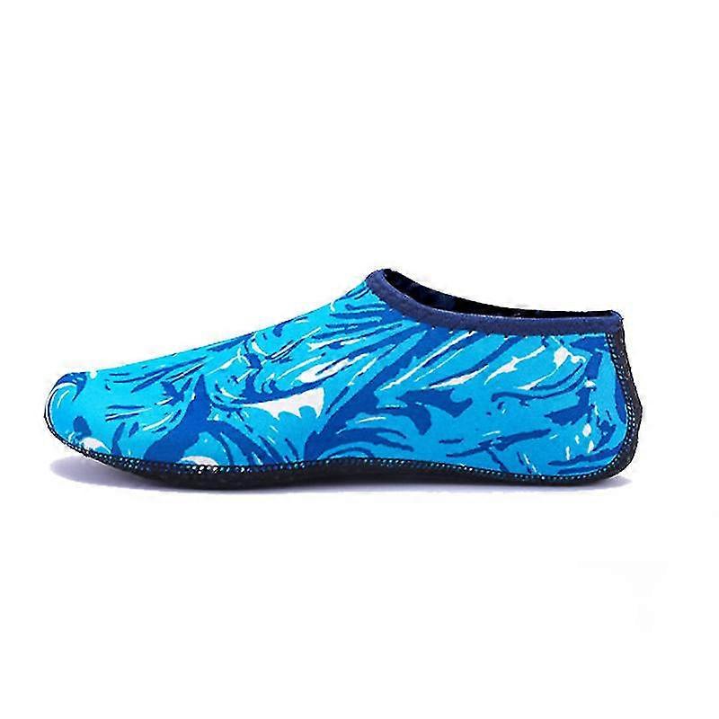 1 Pair Snorkeling Sock Shoes Water Sports Aquashoes Barefoot Beach Booties Swimming Shoes For Surfing Scuba Diving Seaside